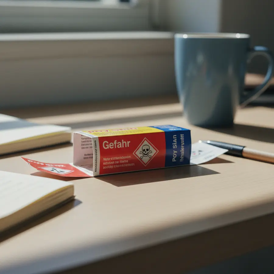 Warnhinweis auf Poy Sian Inhalierstift im Alltagstest: Ist er wirklich gefährlich?