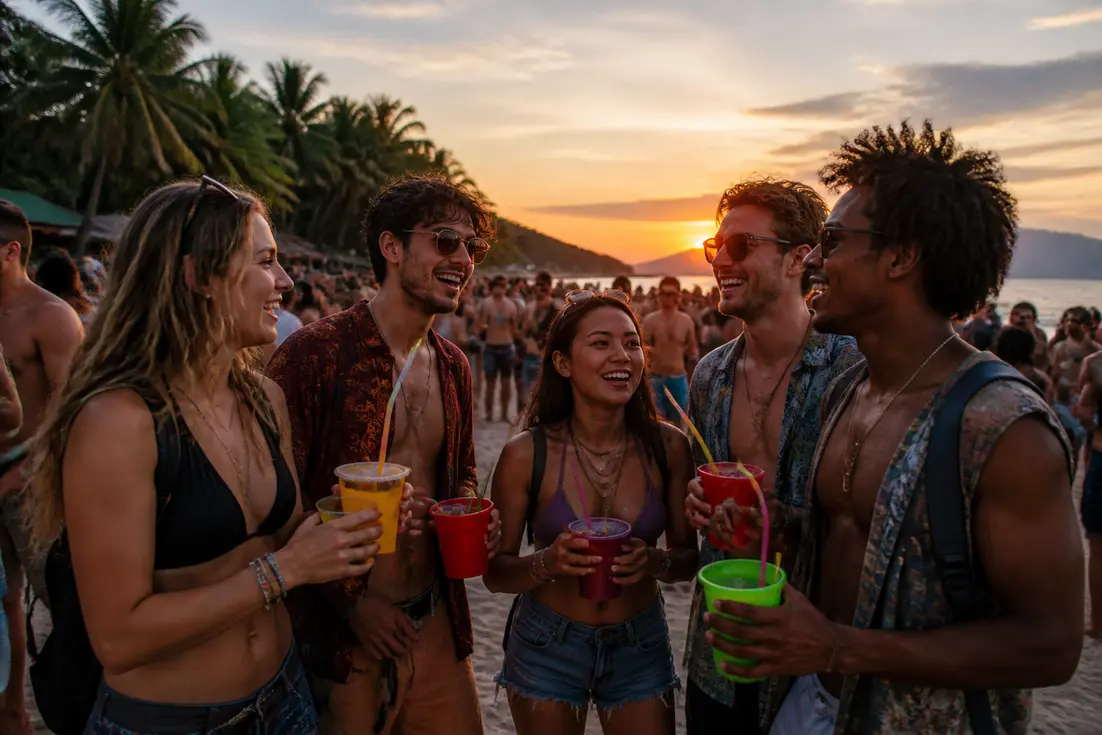 Full Moon Party Haad Rin Beach: Lohnt sich der Hype wirklich?