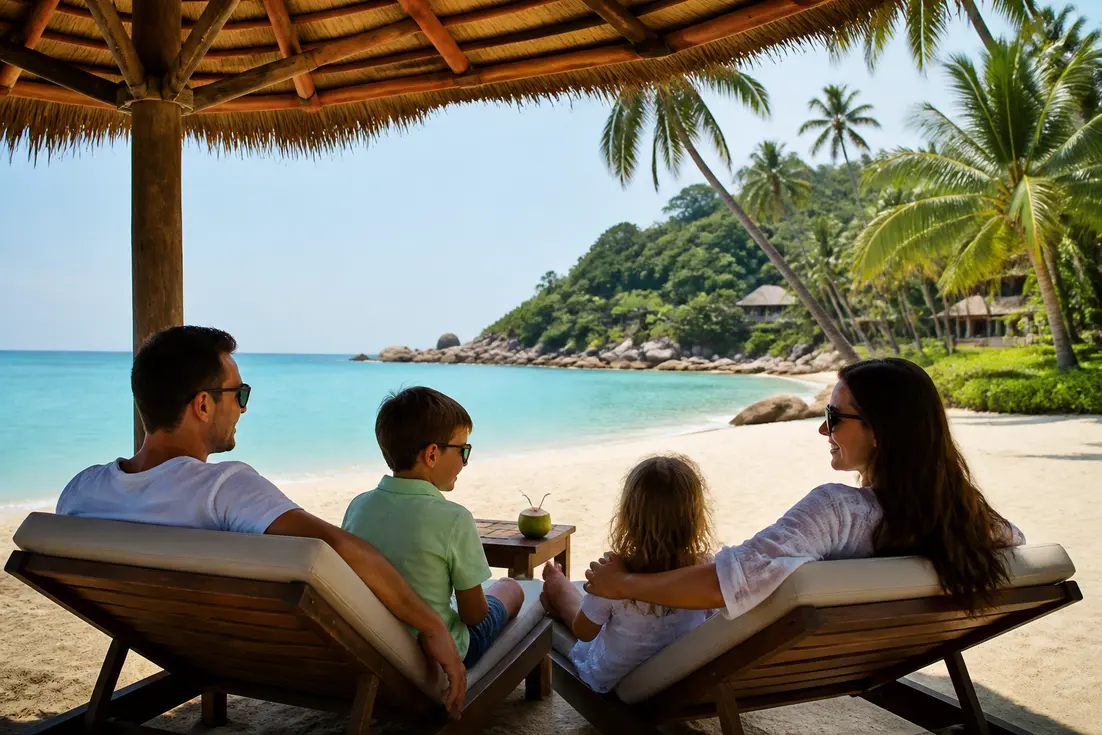 Welches Koh Samui Resort passt zu welchem Strandabschnitt?