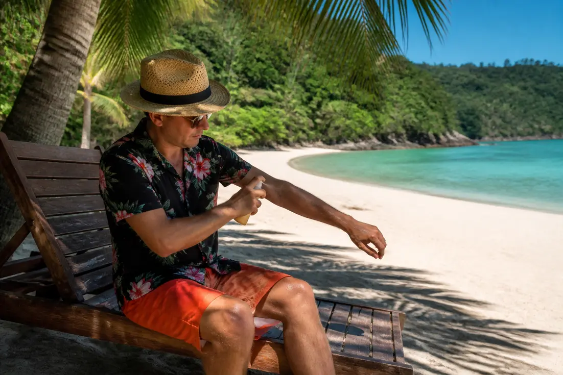 Entspannte Reisende am Strand und die schönsten Koh Kood Strände erkunden