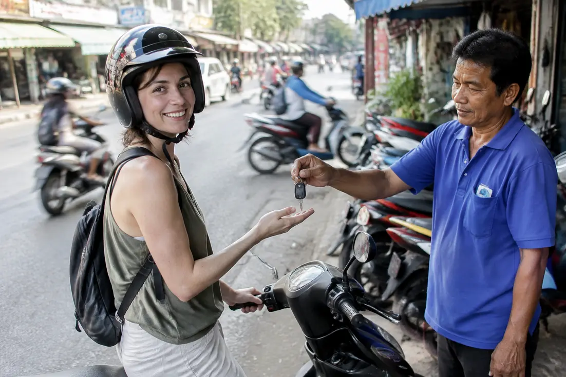 Wichtige Tipps zum thema thailand sicherheit bei der anmietung eines rollers vor ort